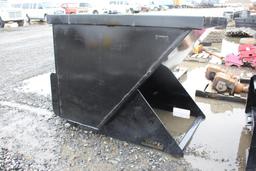 2 Cubic Yard Skid Steer Dump Hopper