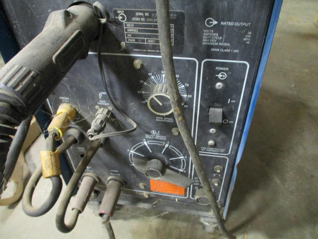 Miller Millermatic 200 Wire Welder w/Bottle & Hood