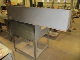 32" x 58" Metal Table