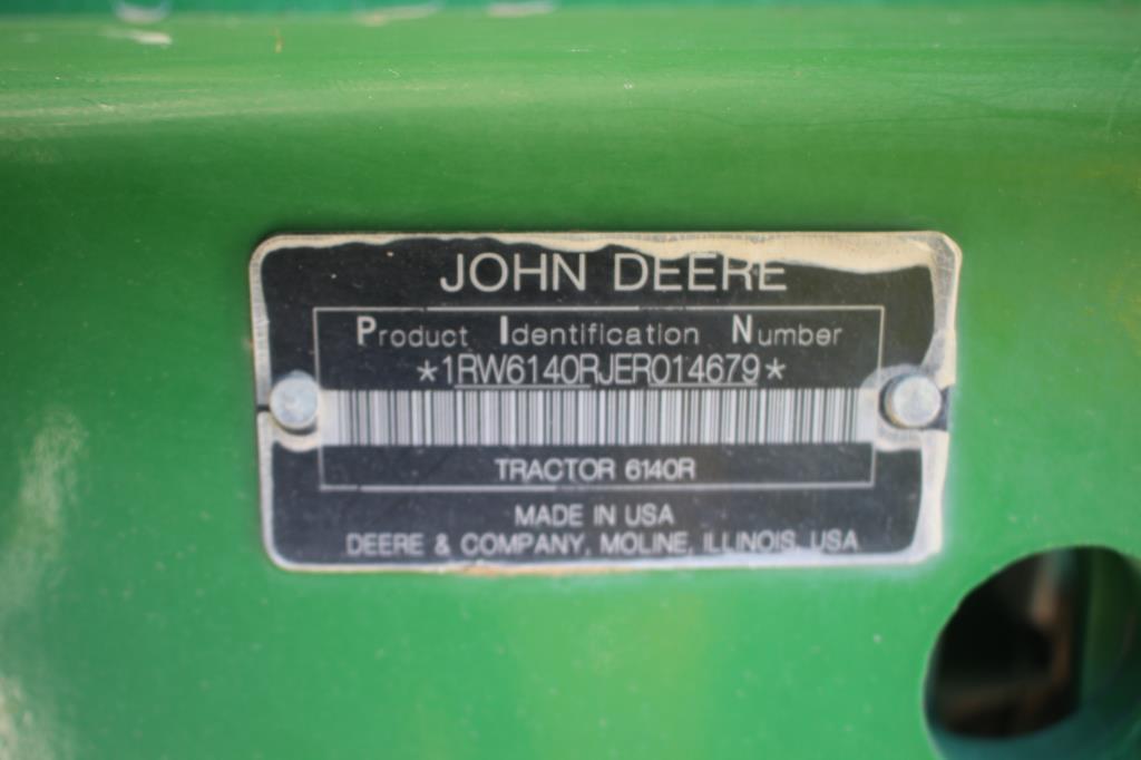 John Deere 6140R MFWD Cab Tractor