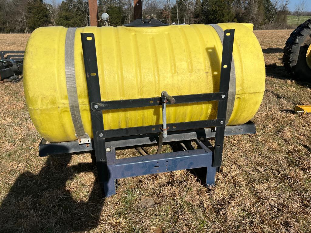 200 Gallon Spray Tank w/ Rack