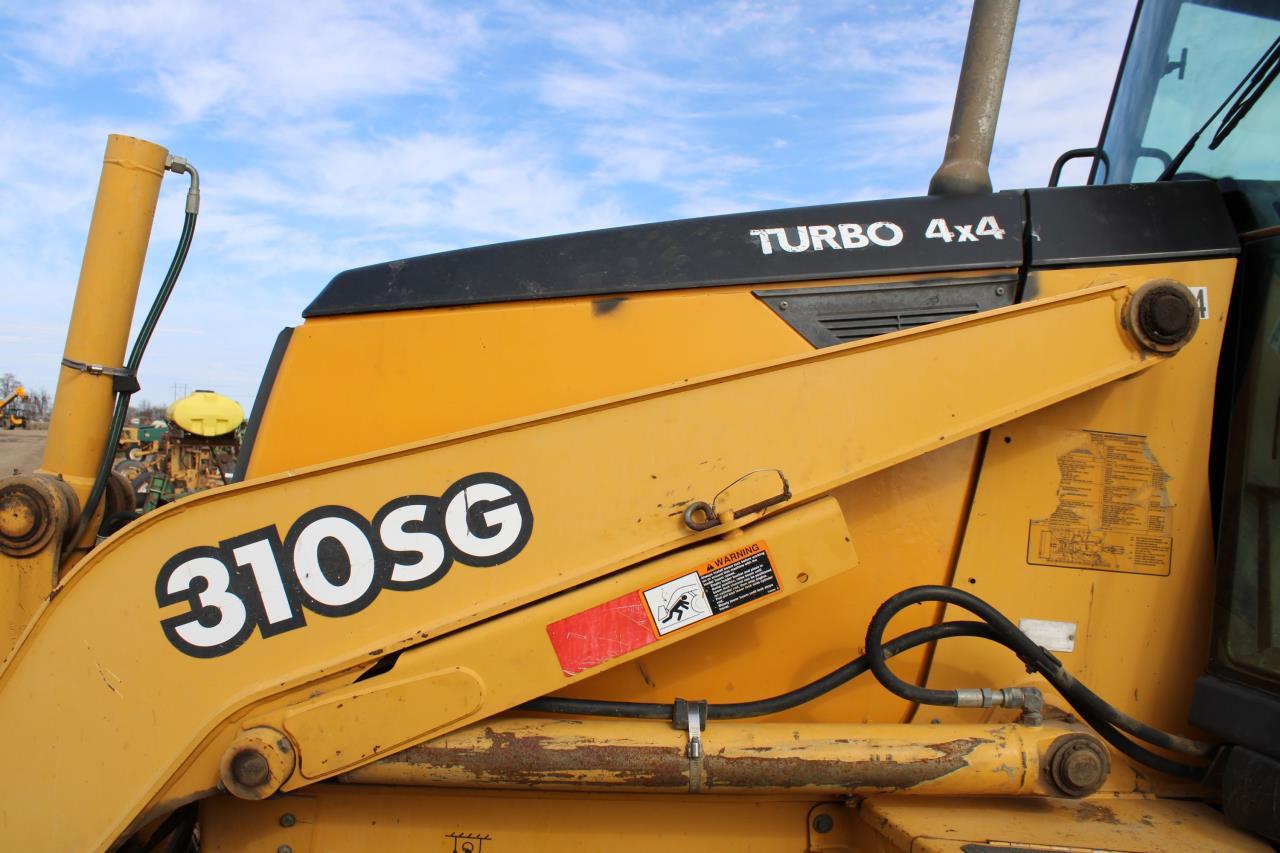 John Deere 310SG Turbo 4x4 Backhoe Loader