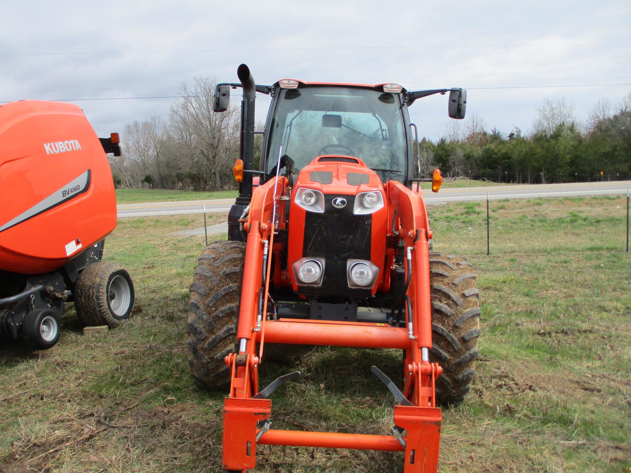 2019 Kubota M6-111 Cab Tractor w/ Front Loader