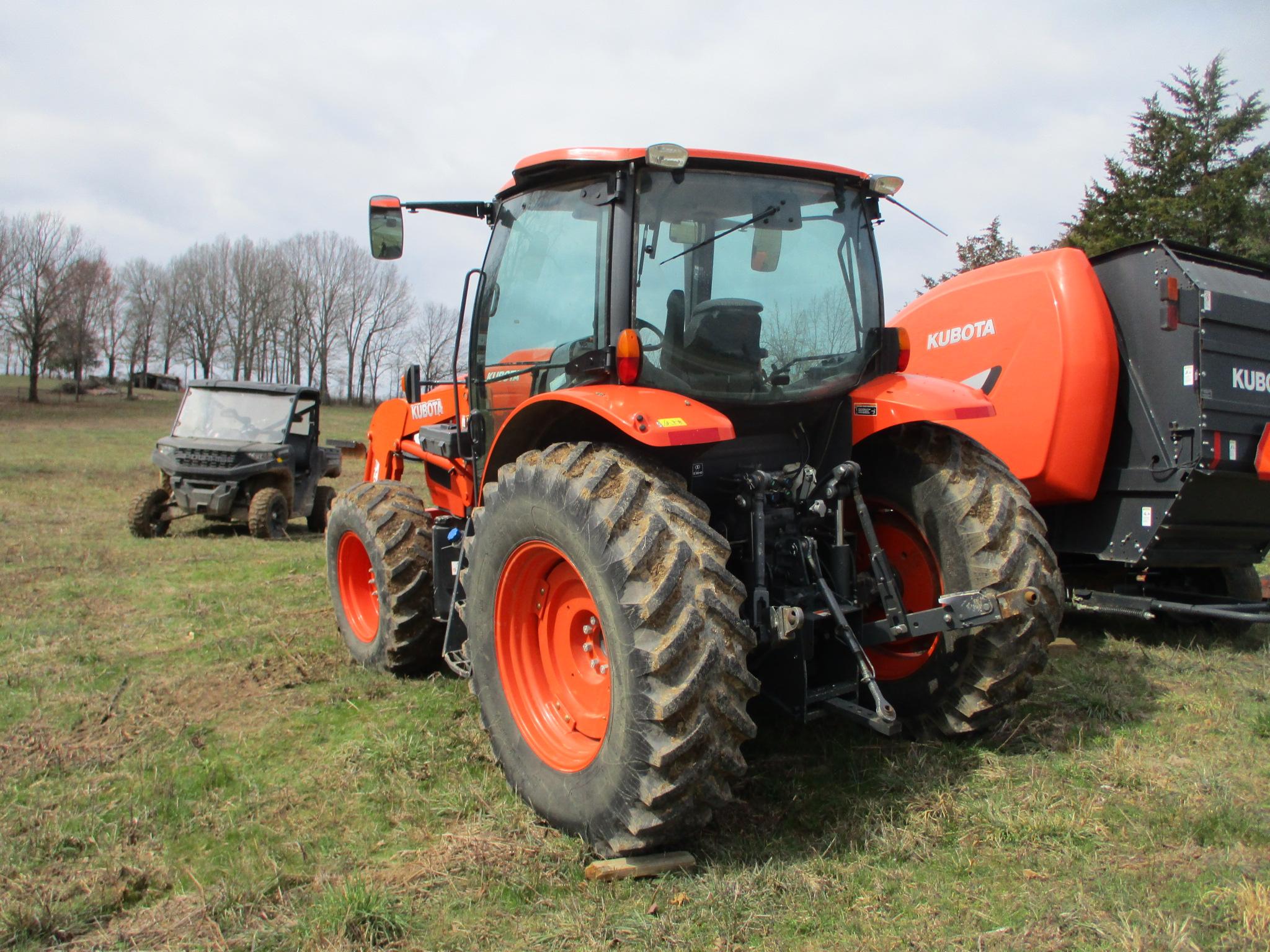 2019 Kubota M6-111 Cab Tractor w/ Front Loader