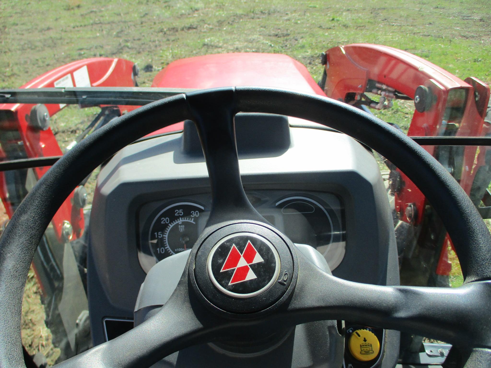 Massey Ferguson 1758 4x4 Cab Tractor w/ Loader