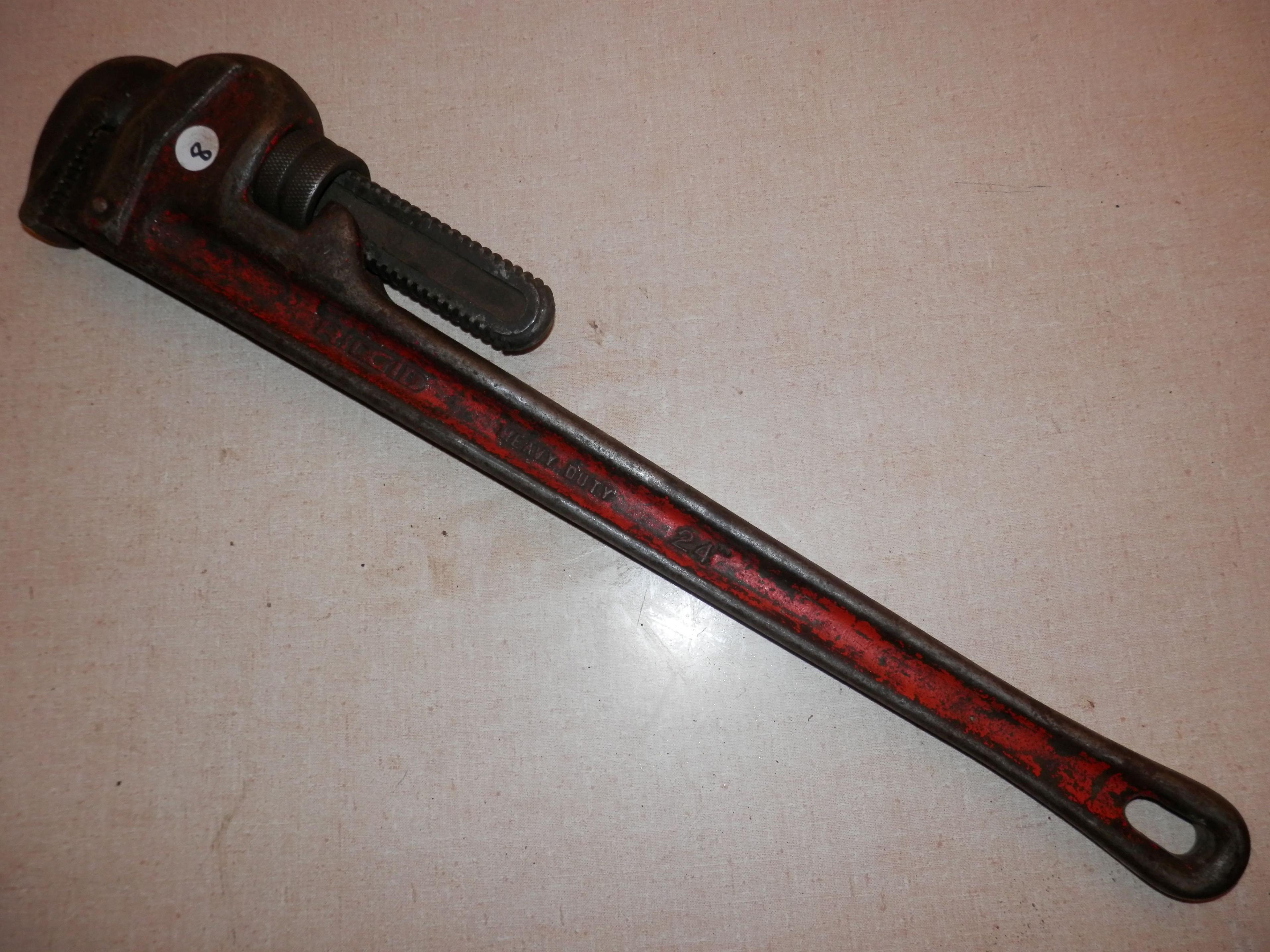 ridgid pipe wrench 24"