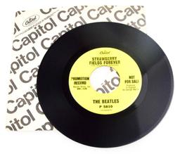 Beatles "Strawberry Fields Forever" Promotional Single