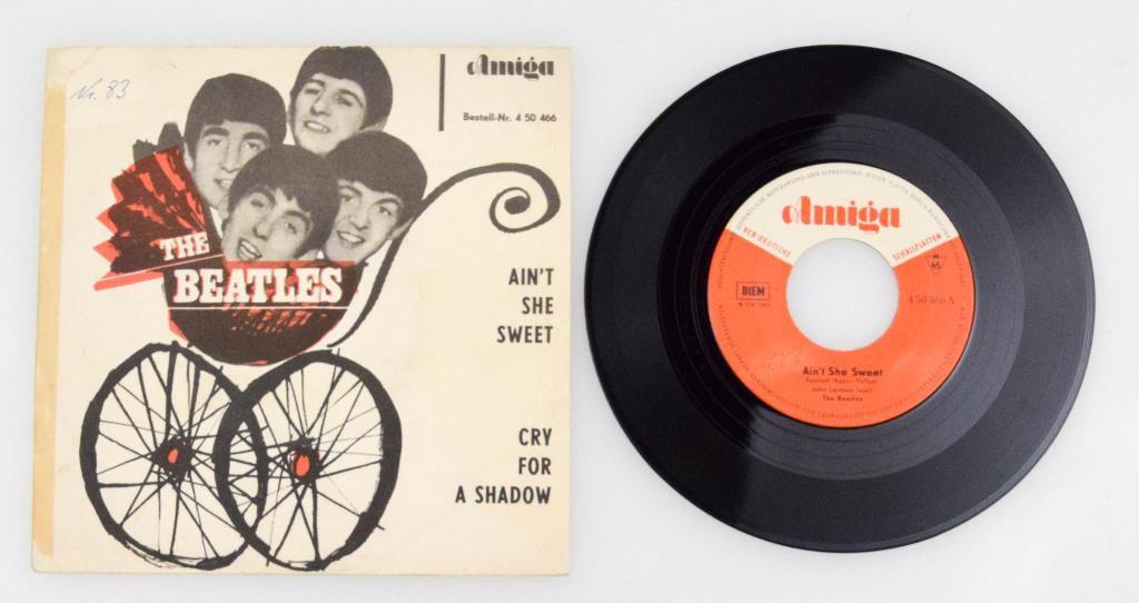 The Beatles "Ain't She Sweet" & "Cry For A Shadow"