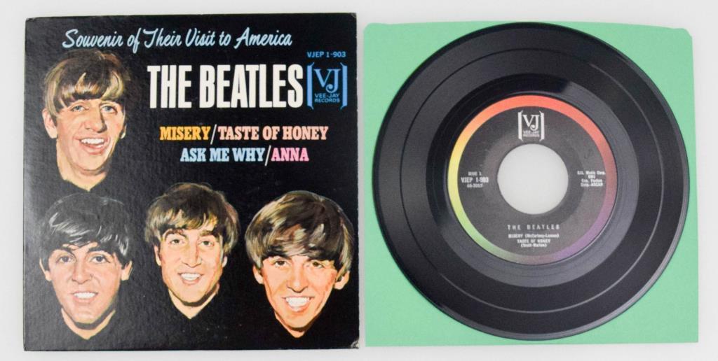 Beatles "Souvenir Of Their First Visit To America" Vinyl EP