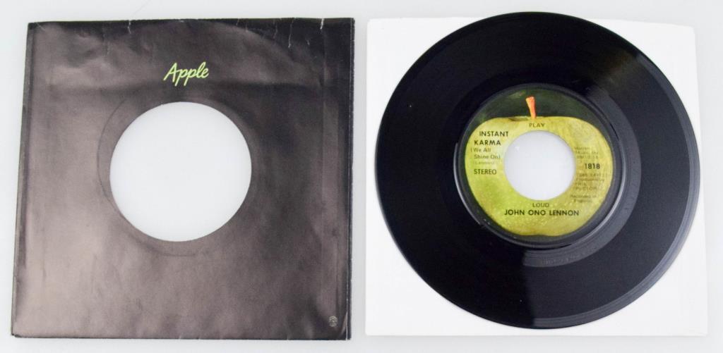 John Ono Lennon "Instant Karma" Vinyl 45