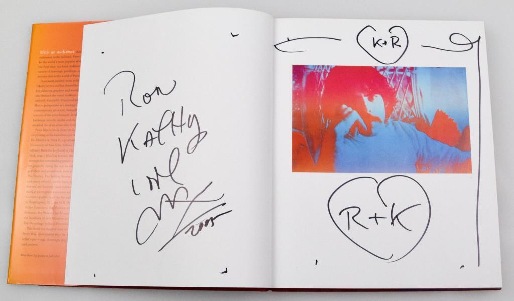 Signed Copy of The Art of Peter Max Book