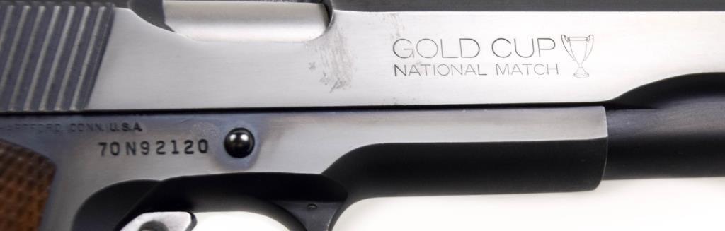 Colt MK IV/Series 70 Gold Cup National Match .45 ACP