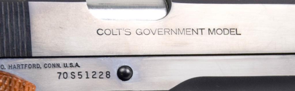 Colt Gov't Model MK IV/Series 70 9mm Steyr