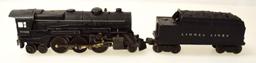 Lionel Prairie Type Locomotive No. 2025 & Tender