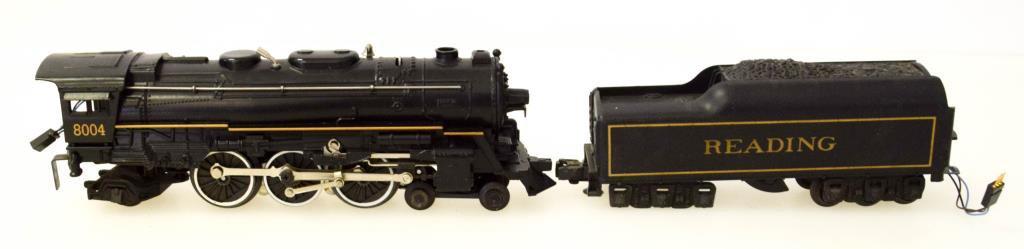 Lionel Reading 4-6-2 Steam Locomotive & Tender