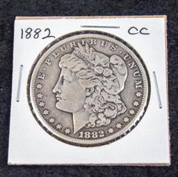 1882 CCMorgan Silver Dollar