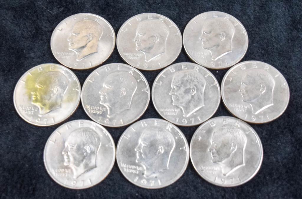 1971 Eisenhower Dollars