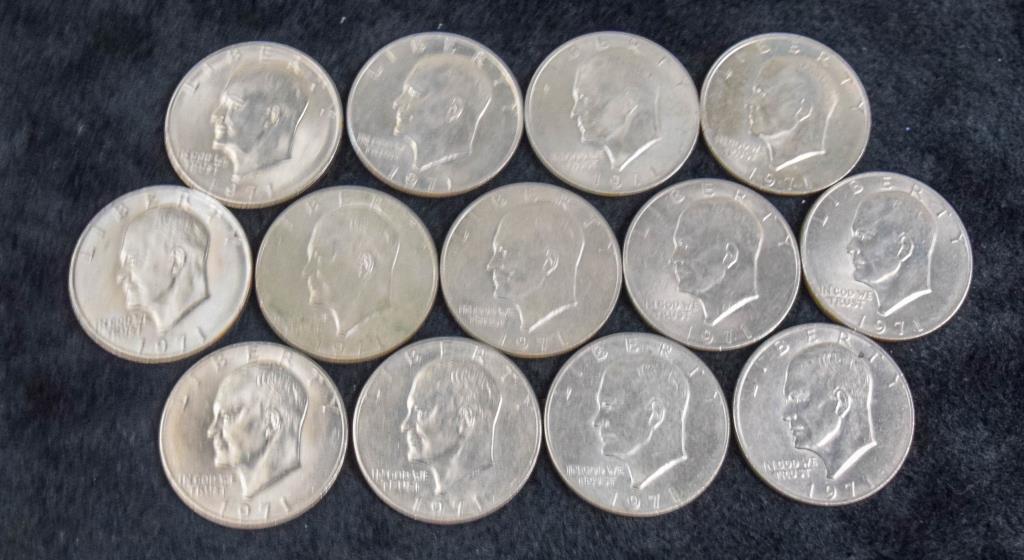 1971 Eisenhower Dollars