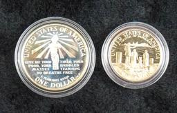 1986 S US Liberty Ellis Island Proof Set