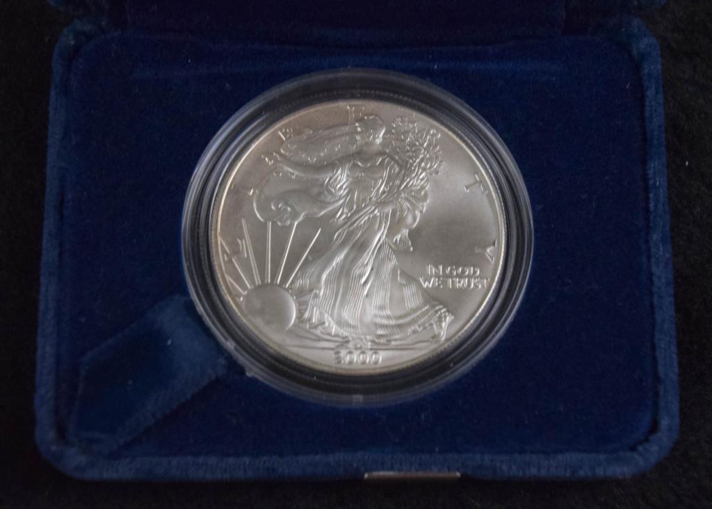 2000 Silver Eagle Dollar