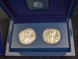 2013 West Point Silver Eagle Two-Coin Set