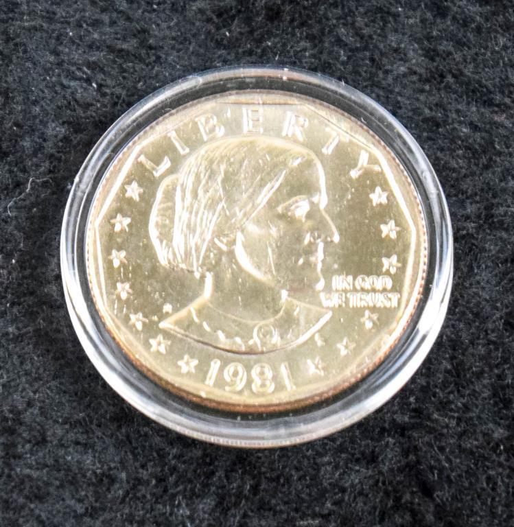 1981 Uncirculated Susan B Anthony