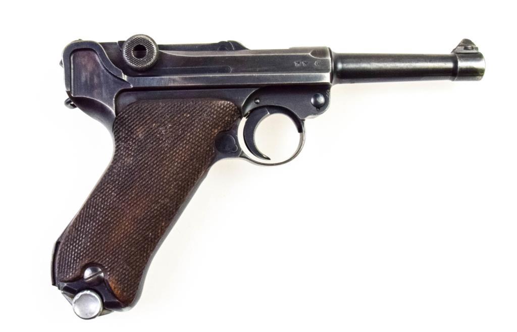 Mauser Luger S/42, Dated Chamber 9mm