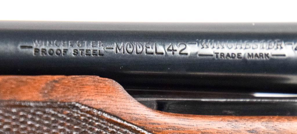 Winchester Model 42 Deluxe Skeet .410 ga