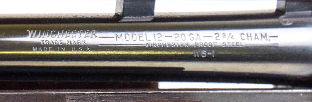 Winchester Model 12 Deluxe 20 ga