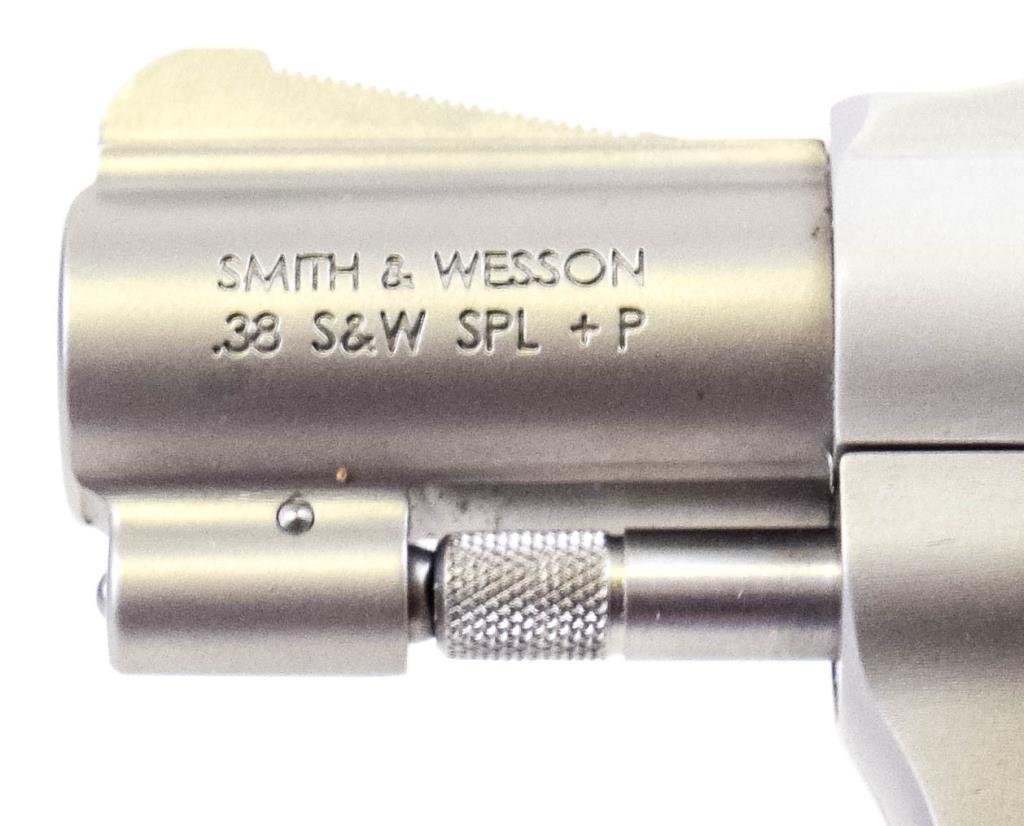 S&W 637-2 .38 S&W Spl. +P