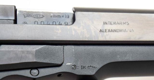 Walther/Interarms P88 9mm Para