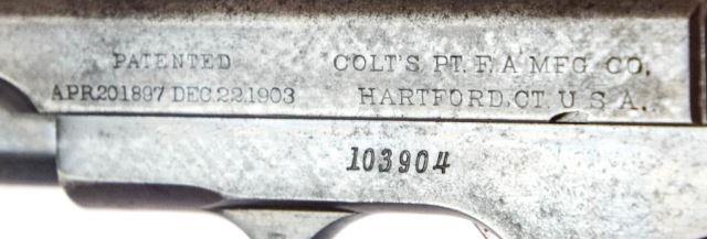 Colt Model 1903 Pocket .32 Rimless Smokeless