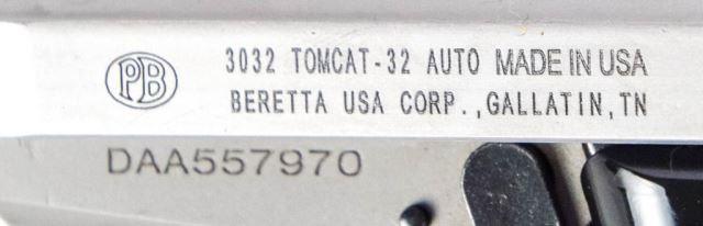 Beretta Model 3032 Inox .32 ACP