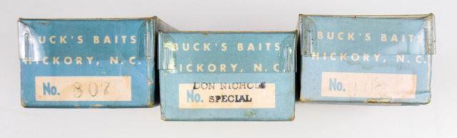 (3) Buck's Baits