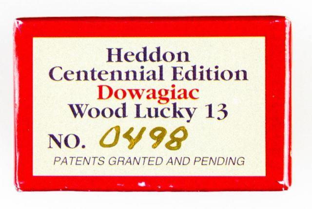 Heddon - Lucky 13 - 2500W-GCB