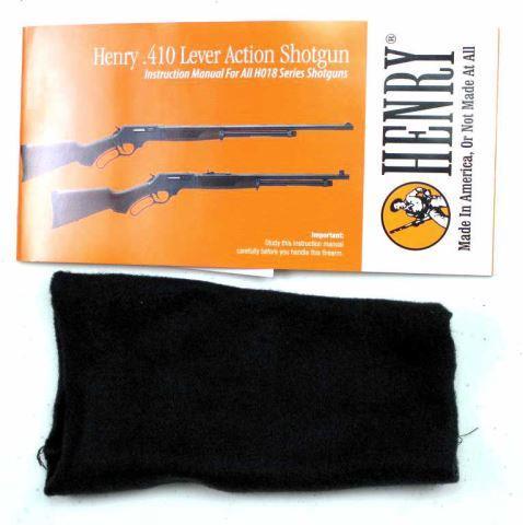 Henry - Lever Action -  H018-410R - .410 ga