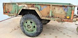 U.S. Army 2 wheel cargo trailer, Mdl. M105A2