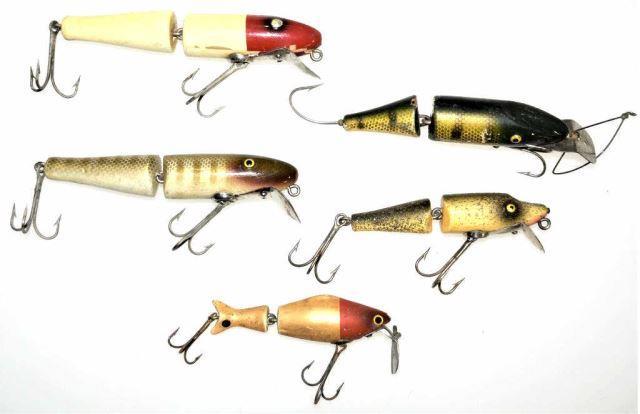 (5) Various Manufacture Jointed Lures