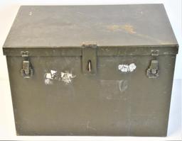 Green Metal chest