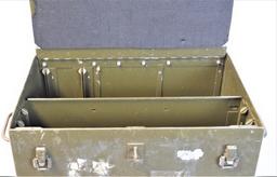 Green Metal chest