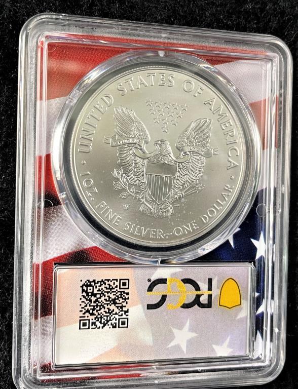 2019-W $1 Silver Eagle Coin