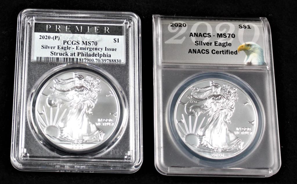 2020 $1 Silver Eagle Coin