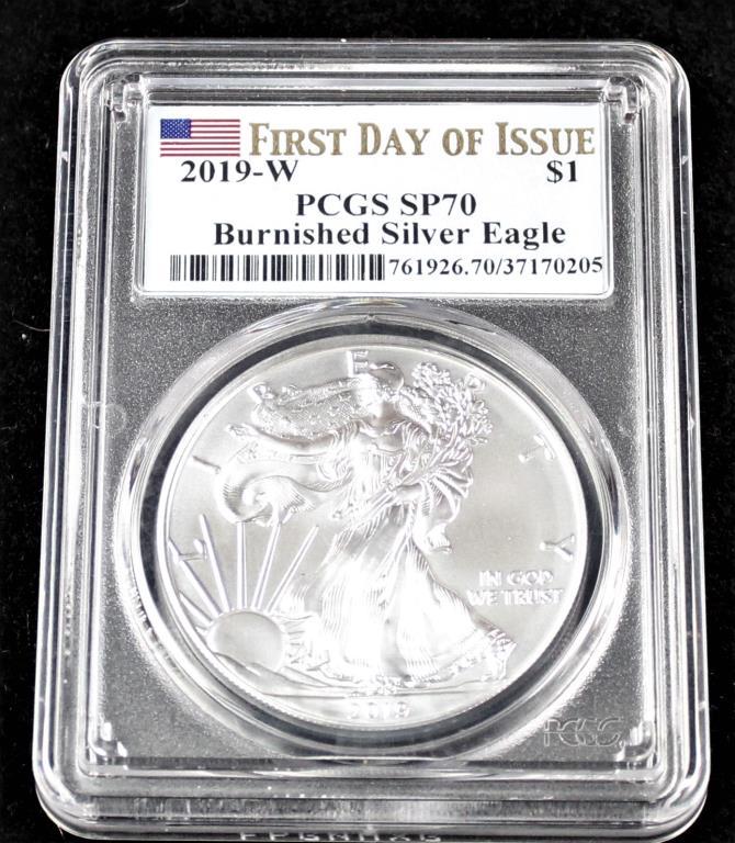 2019-W $1 Silver Eagle Coin