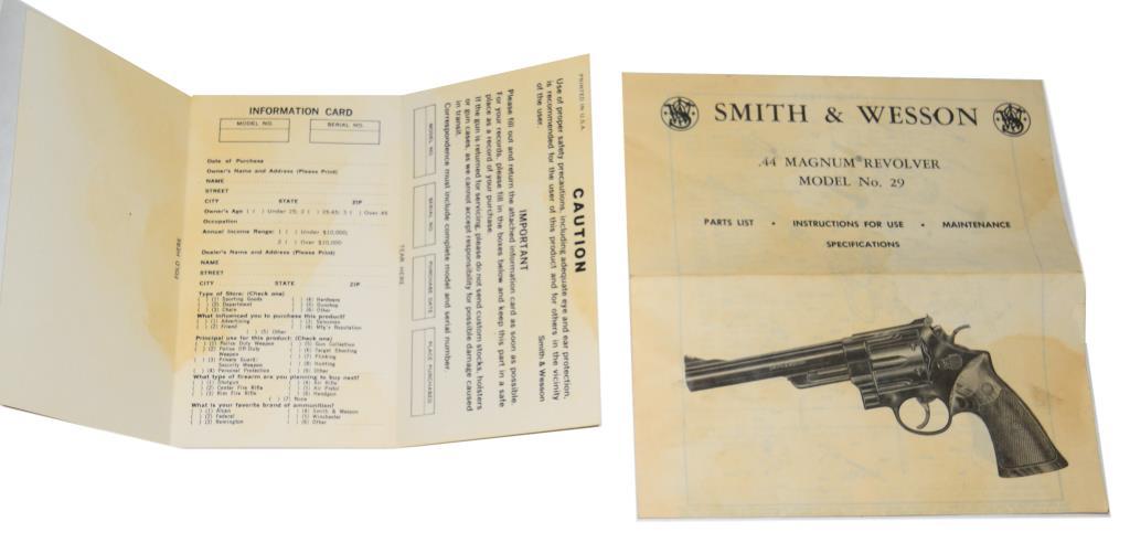 Smith & Wesson - Mod. 29-2 - .44 Magnum