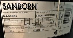Sanborn 60-gallon compressor