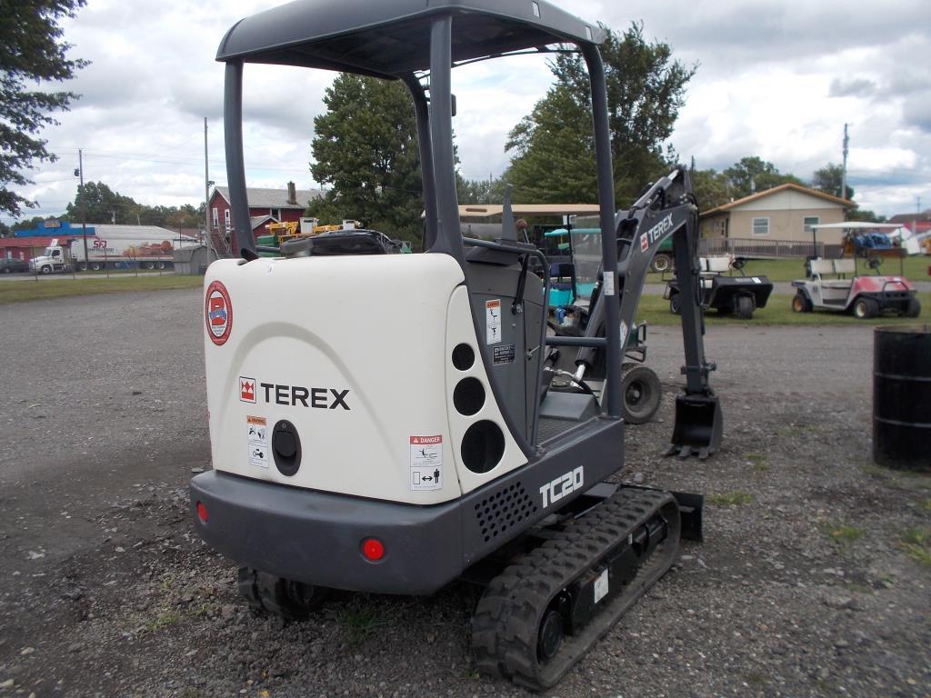 2014 TEREX TC20 MINI EXCAVATOR  Year: 2014 Make: TEREX Model: TC20 MINI EXC