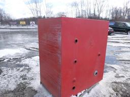 500 GAL STEEL OIL STORAGE TANK