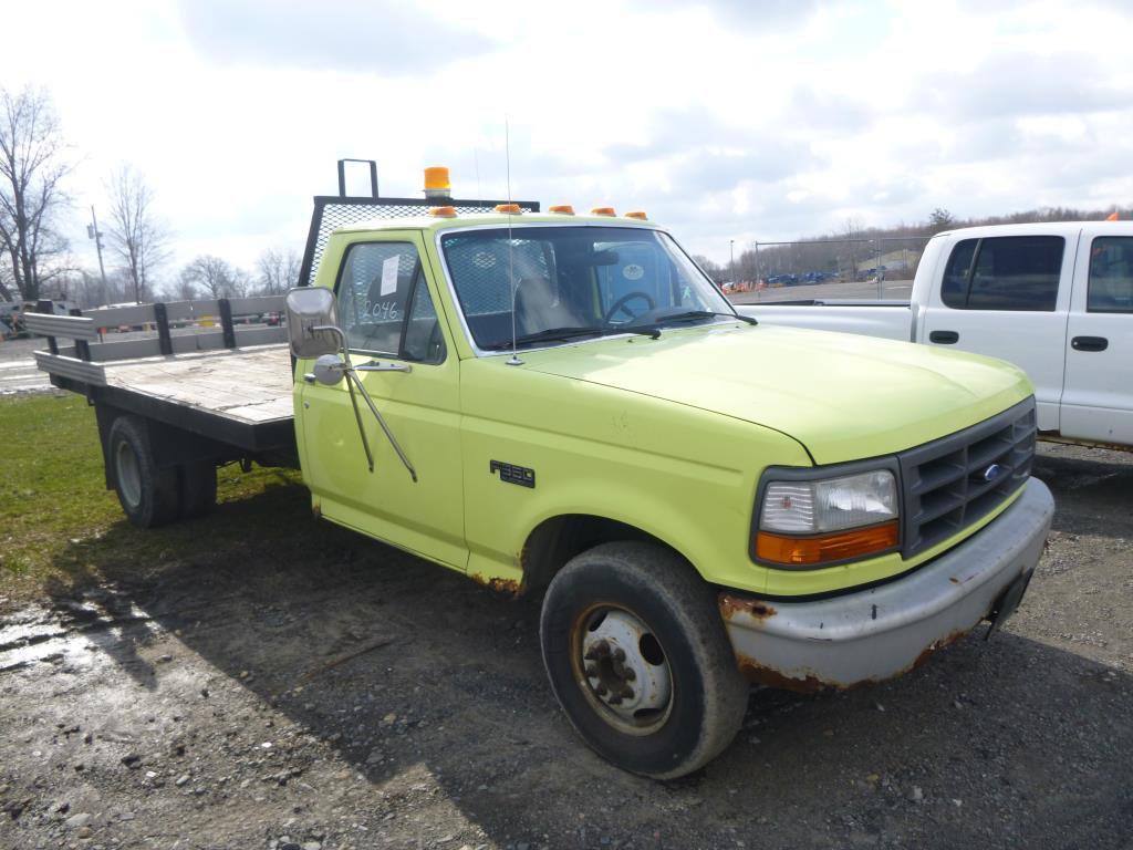 1994 FORD F-350 DUAL WHEEL FLATBED Year: 1994 Make: FORD Model: F-350 DUAL