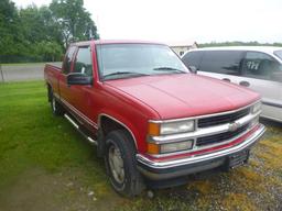 1998 Chevrolet C/K 1500 Series 4X4 EXT CAB K1500 C Year: 1998 Make: Chevrol