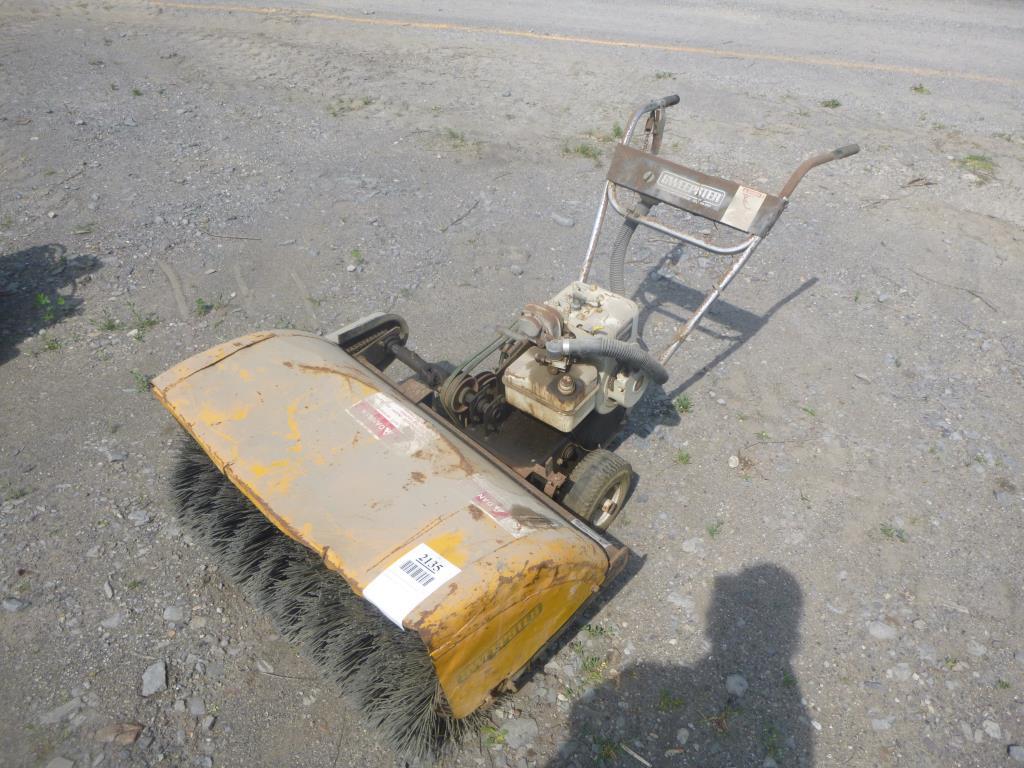 SWEEPSTER WALK BEHIND SWEEPER 5HP BRIGGS, MODEL C36, SN: 85034